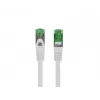 Patchcord cat.7 S/FTP LSZH CU 0.5m grey fluke passed