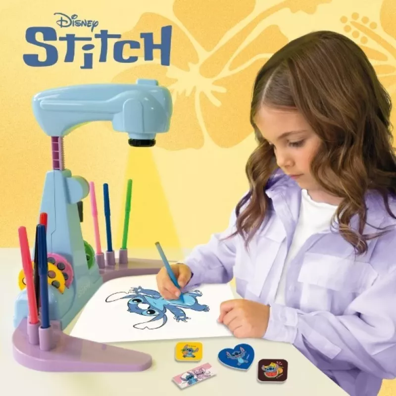 Stitch Projector drawing school set