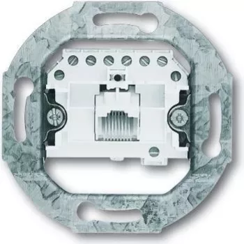 Busch-Jaeger 0230-0-0227 Grey - White Socket Outlet (2CKA000230A0227)