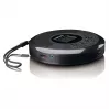 Portable CD player Lenco CD-340BK — black, portable design