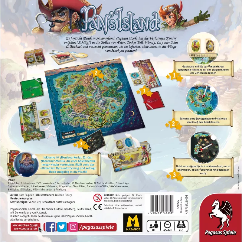 Pan''s Island, Board Game