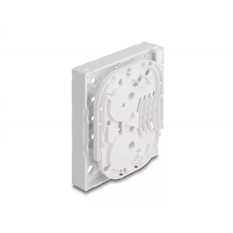 DeLOCK Optical Fiber Connection Box FTTH wall mount 4 x SC Simplex LC Duplex white