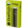Foil shaver and trimmer Philips OneBlade QP1424/10 — charcoal, battery-powered, 30 min runtime, beard combs