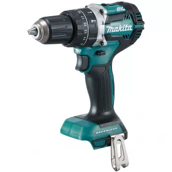 MAKITA IMPACT DRILL DRIVER 18V LI-ION 54/30Nm BRUSHLESS WITHOUT BATTERIES AND CHARGE. DHP484Z