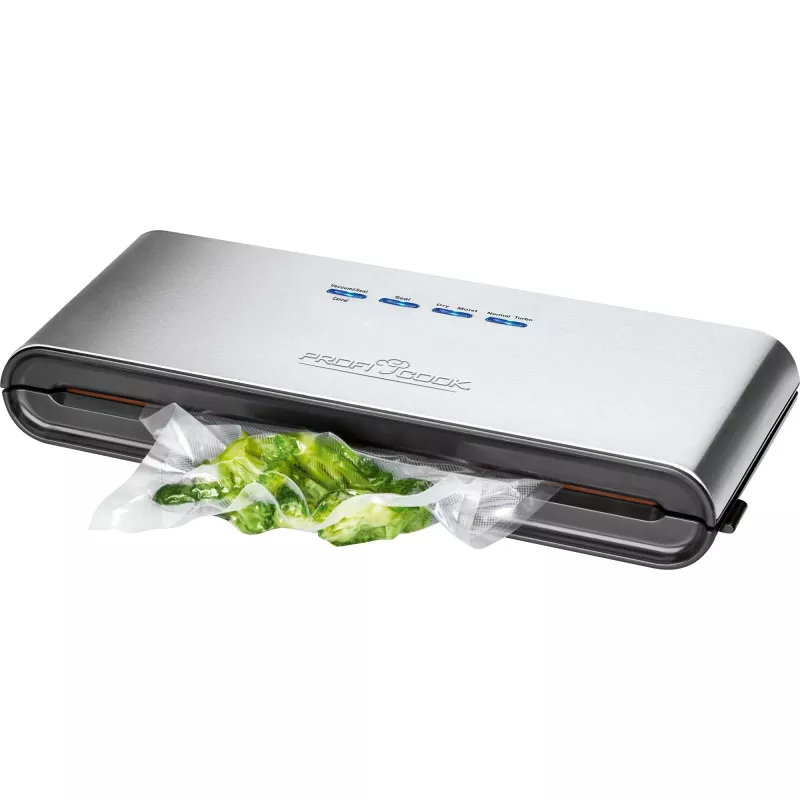 ProfiCook PC-VK 1080 - Vacuum Sealer (for plastic bags) - 120 W - Stainless Steel/Black (501080)