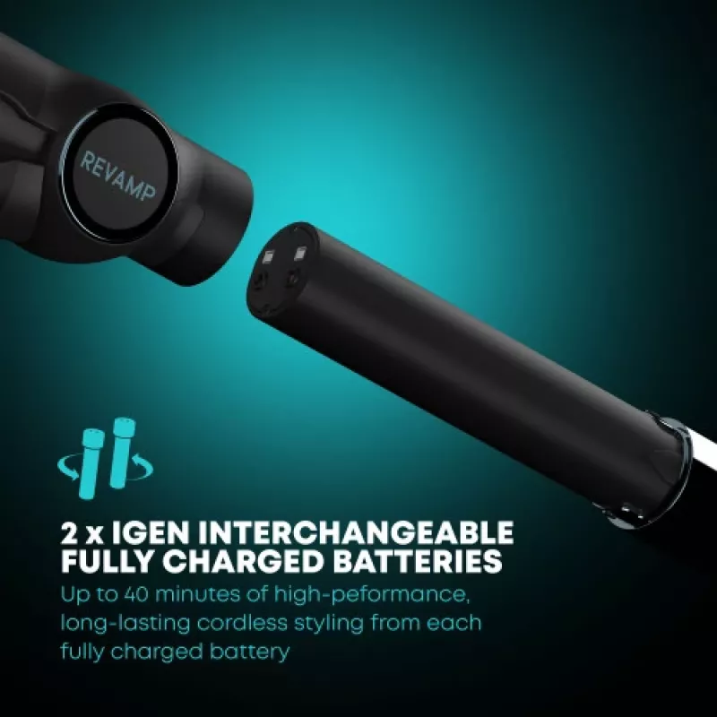 Hair straightener Revamp ST-2750-EU2 cordless ceramic plates Progloss