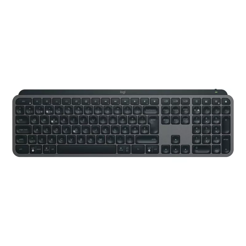 Logitech MX Keys S Keyboard RF Wireless + Bluetooth QWERTZ Swiss graphite (920-011571)