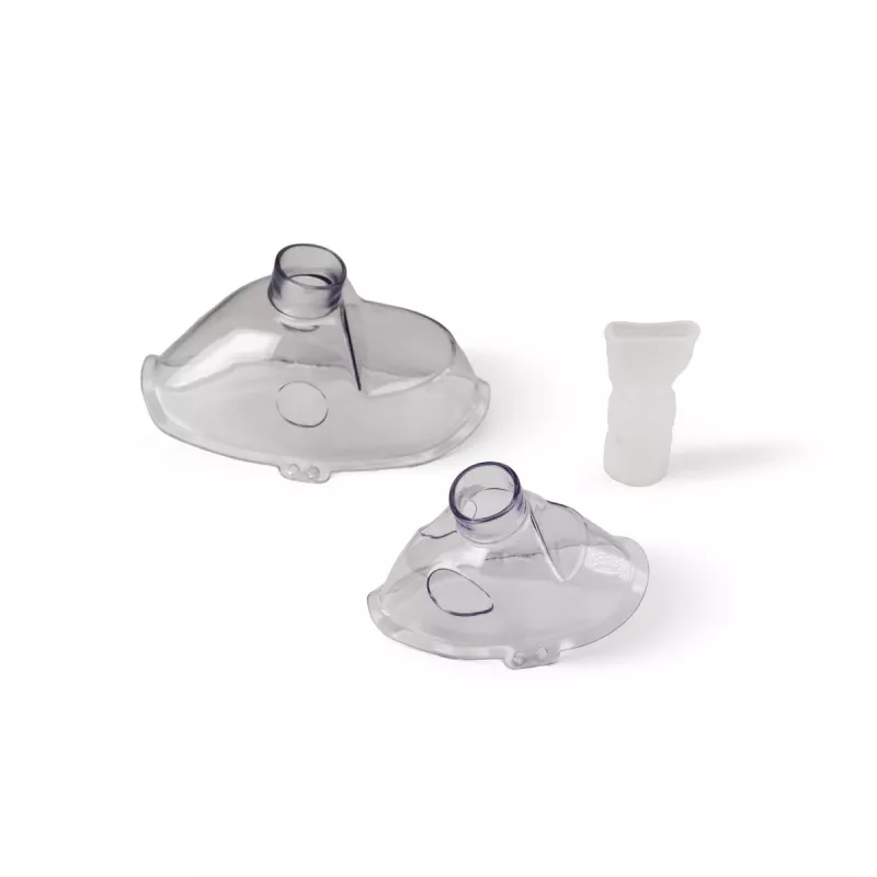ORO-MED Oro-Mesh Family breathable nasal face mask, adjustable white