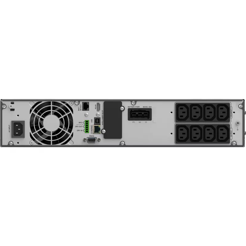 PowerWalker VFI 1500 ICR IoT Double-conversion (Online) 1.5 kVA 1500 W 8 AC outlet(s)
