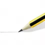 Wooden pencil Staedtler Noris 120 2H — hardness 2H, lead Ø 2 mm, single piece, black/yellow