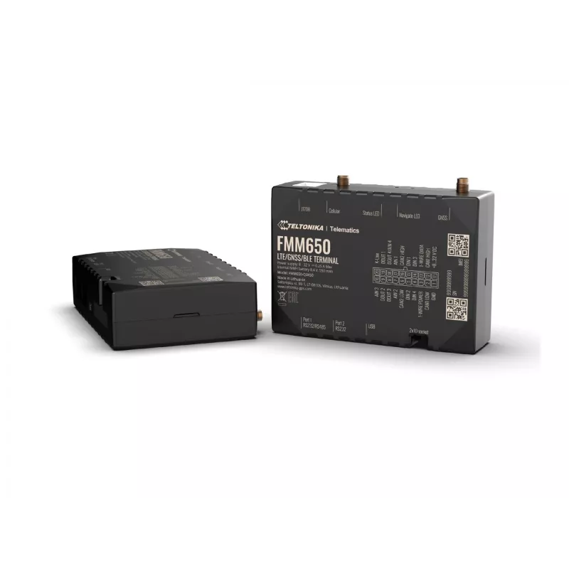 GPS tracker TELTONIKA TELEMATICS FMM650 — 4G connectivity, compact design