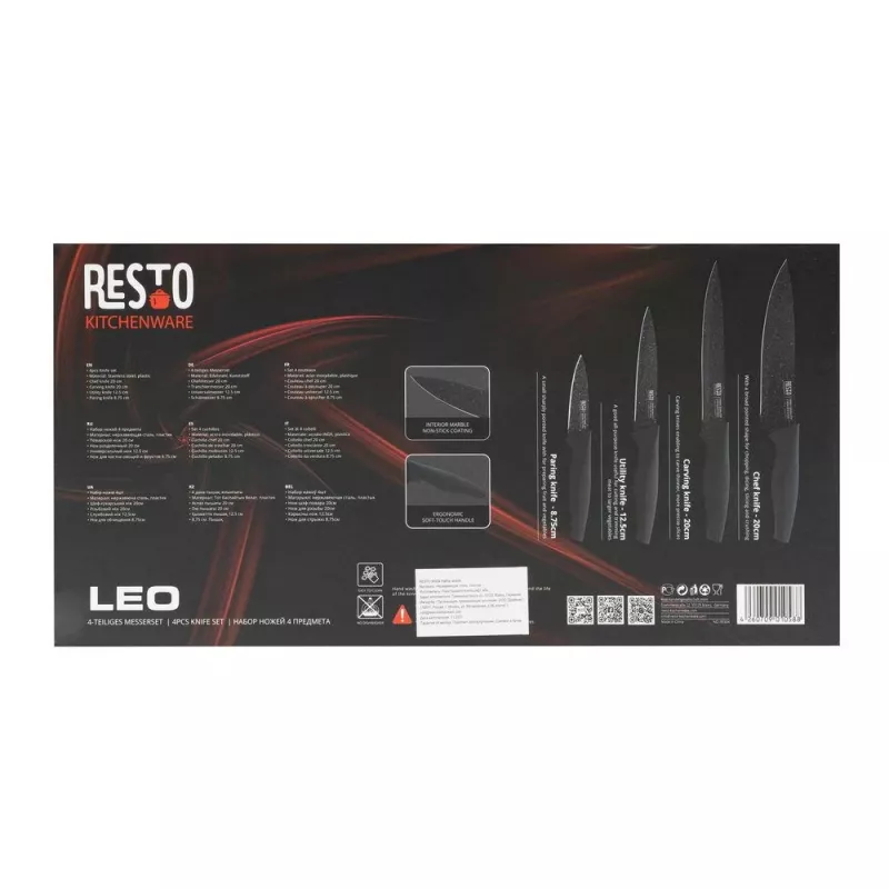 Knife Set 4PCS/95504 Resto