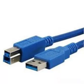 USB cable MediaRange MRCS150 USB 3.2 Gen 1 5m USB A USB B Blue