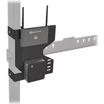 Wall mount bracket kindermann 4004000204, black, for displays and projectors