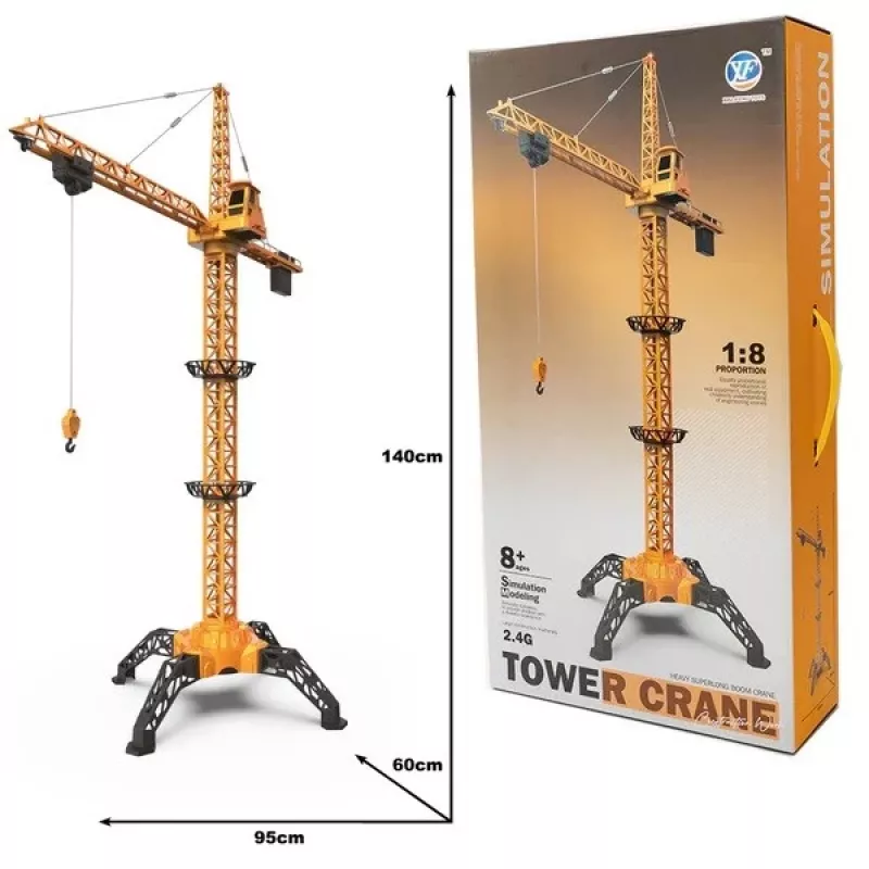 Remote control crane model Ascato 1:14 scale, brand Ascato, MPN 125831