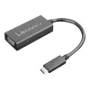 Lenovo 4X90M42956 video cable adapter VGA (D-Sub) USB Type-C Black