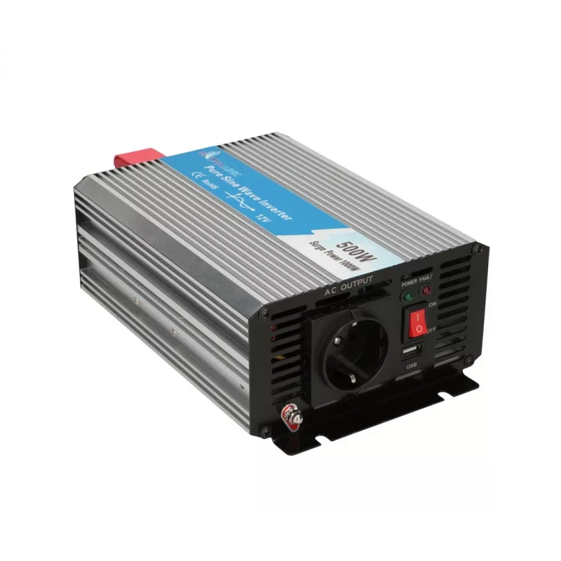 Voltage converter Extralink OPIP-500W 12V 500W pure sine
