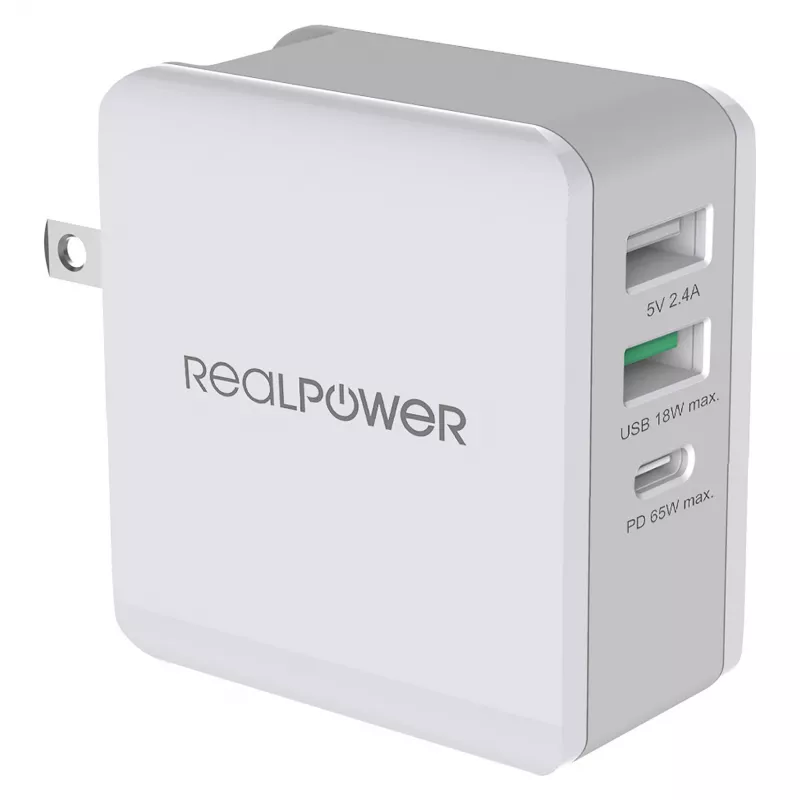 RealPower Charger DeskCharge-65 Travel 65W