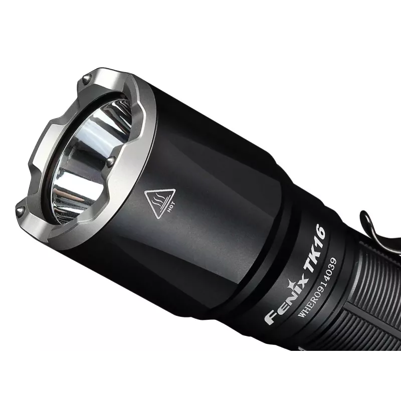 Hand flashlight Fenix TK16 V2.0 Black IP68 Krypton 30 lm
