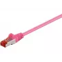 Microconnect SSTP6005PI networking cable Pink 0.5 m Cat6 S/FTP (S-STP)