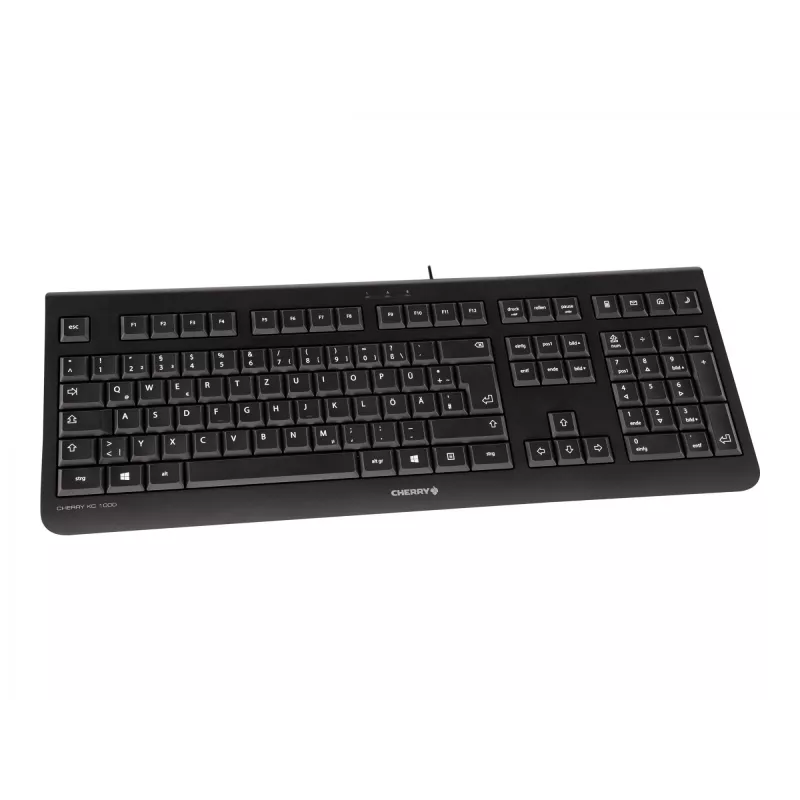 Cherry KC 1000 - Keyboard - Nordic - Black
