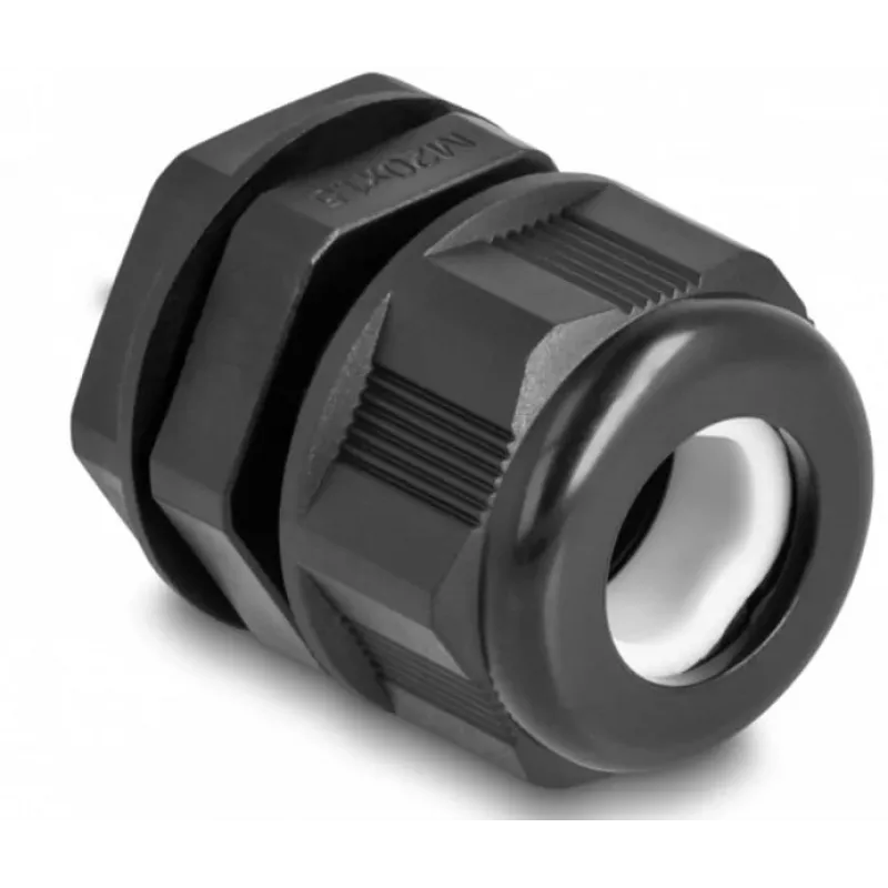 DeLOCK EX Cable Gland M20 black 2 pieces Polyamide