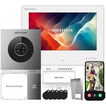 Video intercom set Hikvision DS-KIS705EY with 7-inch 2-wire color display