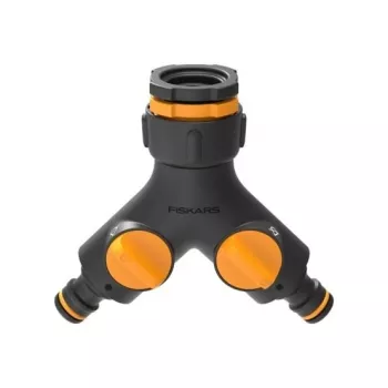 Fiskars 1027061 water hose fitting Tap connector Black, Orange 1 pc(s)