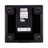 Electronic personal scale Omron VIVA — square, black, max 150 kg, 100 g accuracy, body fat/BMI/BMR, 30-user memory