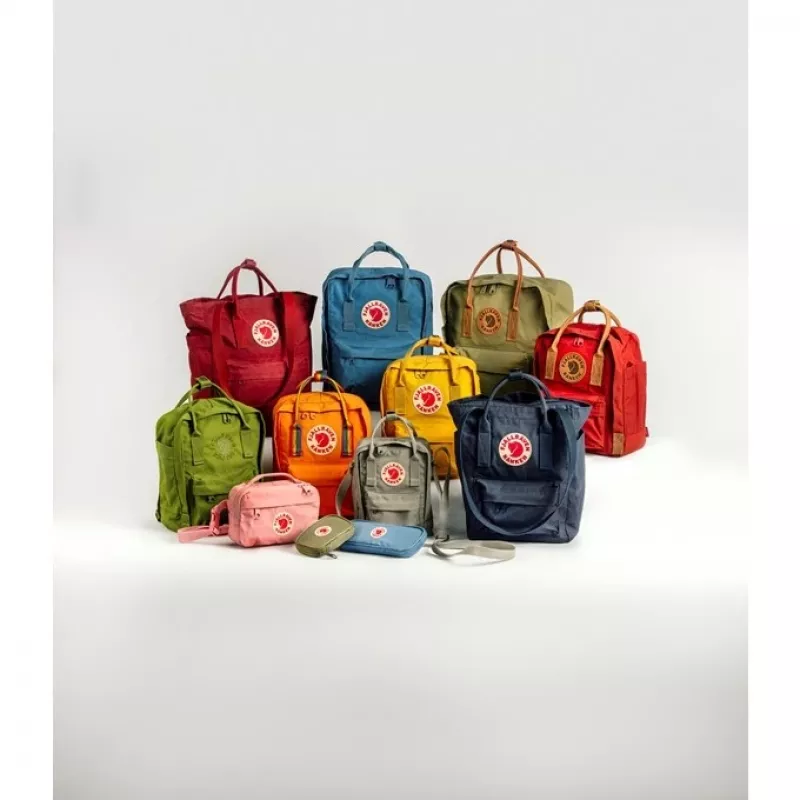 Casual backpack Fjällräven Kånken Coral Polypropylene Vinylon