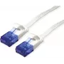 VALUE Patch Cable Cat.6A (Class EA) UTP, extra-Flat, White, 1,5 m (21.99.2064)