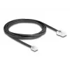 Telephone Cable DeLOCK 88036 RJ45 to RJ11 2m Black