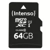 Memory Card Intenso 64GB MicroSDXC UHS-I Class 10 3423490