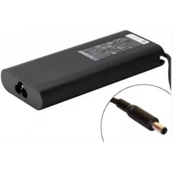 AC Adapter Dell 130W 19.5V 3‑Pin — Laptop Power Supply, 130 W, 19.5 V, 3‑pin connector
