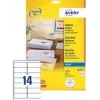 Self-adhesive labels Avery J8159-100 — White, Inkjet, Permanent adhesive, pack