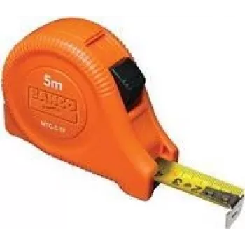 Tape Measure Bahco MTG-5-19 5m Black Orange Yellow