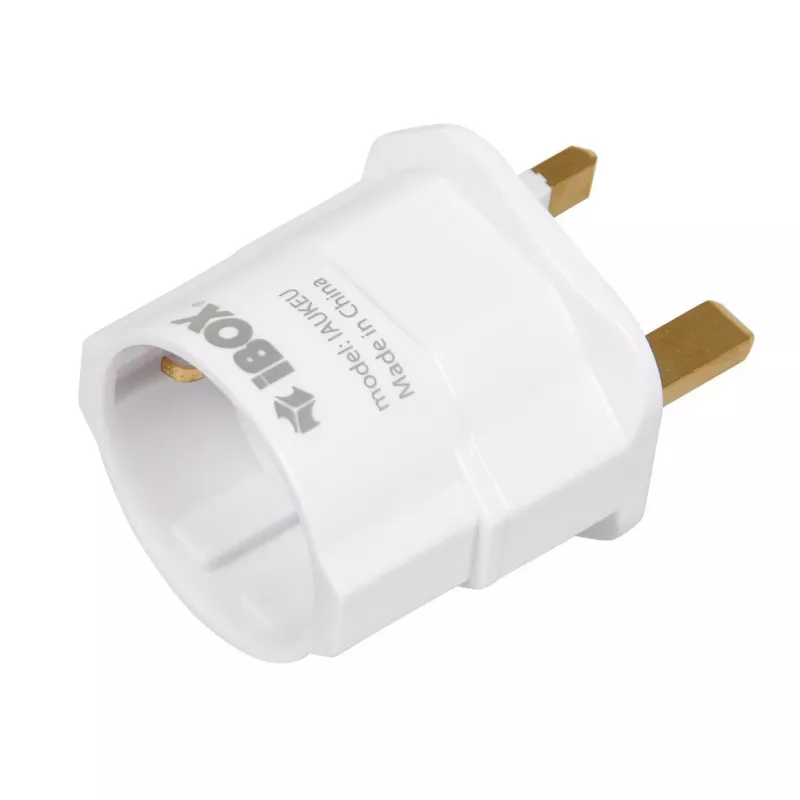 iBOX UK/EU Plug Adapter IAUKEU