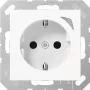 Jung HOME SCHUKO BTA1521SWW Socket Outlet 1 (BTA1521SWW)