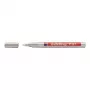 Marker pens Edding e-751 White fine tip, pack of 2, white ink