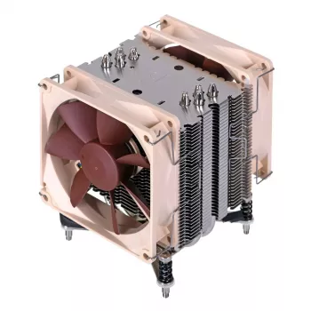 Processor cooler Noctua NH-U9DX i4, aluminium heatsink with dual 92 mm fans, height 125 mm, for LGA 2011-v3