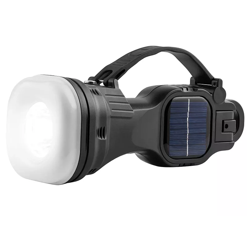 Flashlight TRACER Camping Torch 47140 Solar rechargeable, waterproof