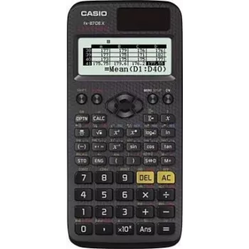 Scientific Calculator Casio FX-87DE X Pocket Black