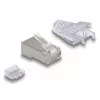 DeLOCK 67177 RJ45 Wire Connector Silver Transparent Male 50 pcs