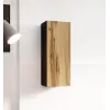 Cama living room cabinet set VIGO 13 black/wotan oak