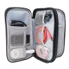 Cable organiser pouch Tellur TLL193011 — compact travel case for chargers, cables, adapters, black