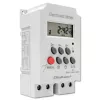 DIN-rail electronic timer QOLTEC PC0629 — 24V supply, 16A output