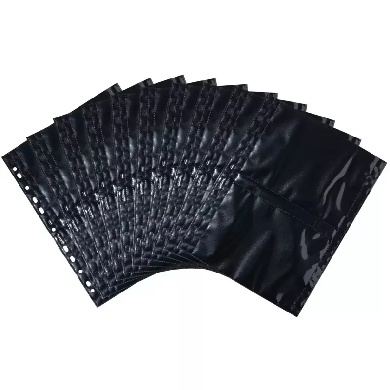 Photo pockets HERMA Fotophan 13x18 cm landscape black 10 pcs