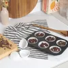 Muffin Pan Salter BW07035BRMFOB 6-cup non-stick bakeware