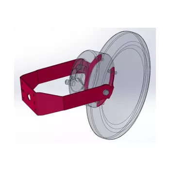 Synergy 21 LED spot pendant light UFO add. Wall bracket for UFO size S bracket long