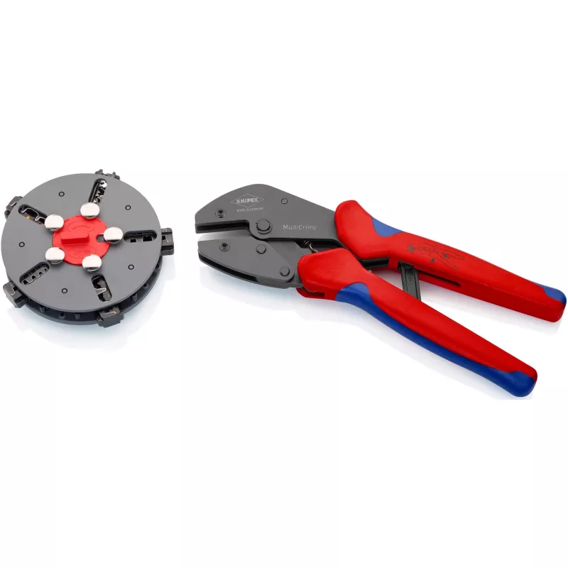 Knipex 97 33 02 cable crimper Crimping tool Blue, Red